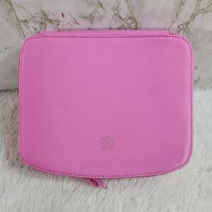 Lillian Vernon Velvet Lined Jewelry Organizing Travel Bag